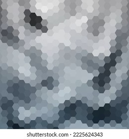 Low polygon background with copy-space, Abstract grey and red geometric corporate design background
