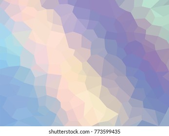 Low polygon pastel background, rainbow vector wallpaper, colorful geometric pattern.