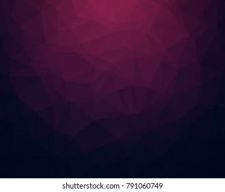 Low polygon shapes, black light  background, dark, light, crystals, triangles mosaic, creative origami wallpaper, templates vector design