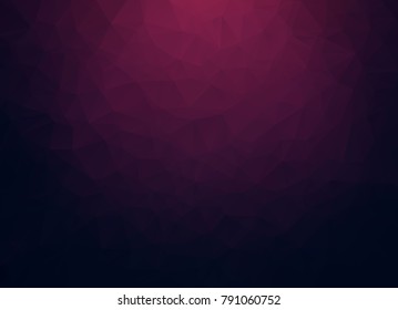 Low polygon shapes, black light  background, dark, light, crystals, triangles mosaic, creative origami wallpaper, templates vector design