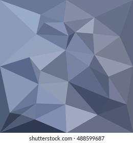 Low polygon style illustration of a black coral blue abstract geometric background.