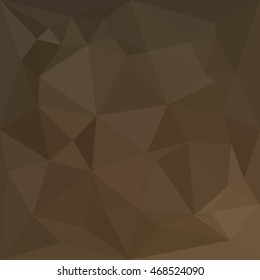 Low polygon style illustration of a blast off bronze abstract geometric background.