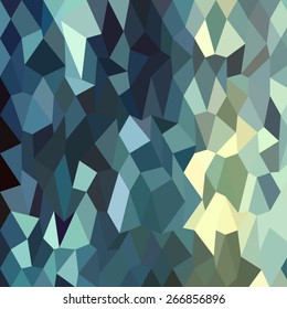 Low polygon style illustration of blue abstract geometric background.