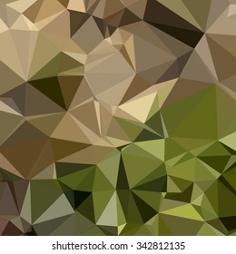 Low polygon style illustration of a burly wood brown abstract geometric background.