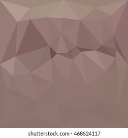 Low polygon style illustration of a copper rose abstract geometric background.