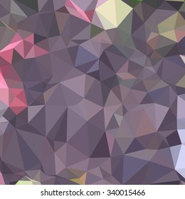 Low polygon style illustration of a cyber grape purple abstract geometric background.