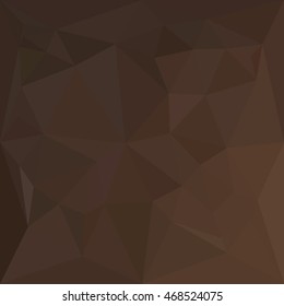 Low polygon style illustration of a dark puce brown abstract geometric background.