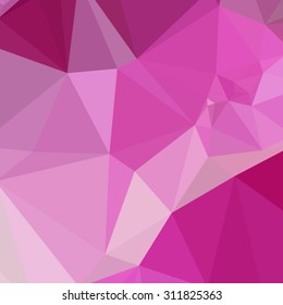 Low polygon style illustration fashion fucshia pink abstract geometric background 