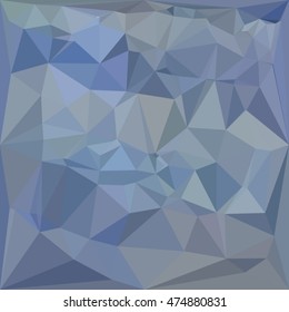 Low polygon style illustration of a light steel blue abstract geometric background.