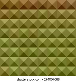 Low polygon style illustration of mignonette green abstract geometric background.