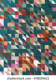 Low polygon Triangle Pattern Background,mosaic background for design