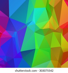 Low polygon Triangle Pattern Background,vector