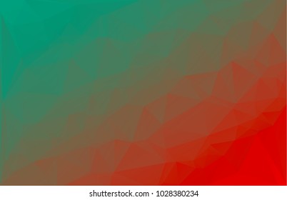 Low polygon triangle polygonal illustration,which consist of triangles.