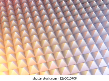 low polygonal 3d pyramids background