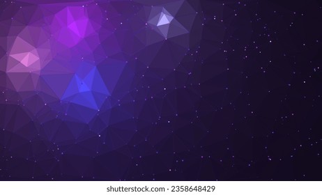 Low polygonal abstract background design