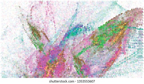 Low polygonal abstract background. Mosaic texture.
