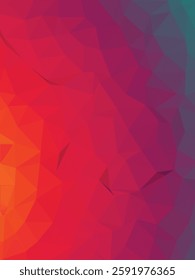 Low Polygonal background abstract origami style
