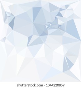 Low polygonal background toned in blue color.