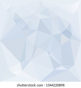 Low polygonal background toned in blue color.