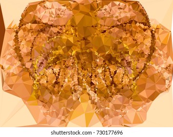 Low polygonal background toned in red color.Design element for book covers, presentations layouts, title and page backgrounds. Digital collage. Vector clip art.