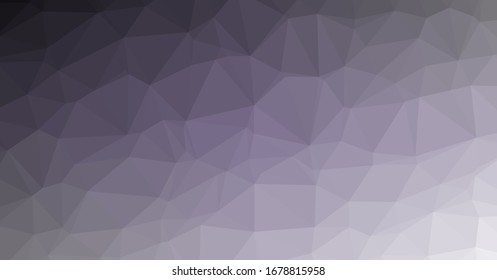 Low Polygonal Computation Art background illustration