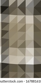 Low Polygonal Computation Art background illustration