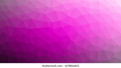 Low Polygonal Computation Art background illustration