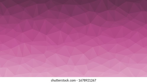 Low Polygonal Computation Art background illustration
