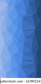 Low Polygonal Computation Art background illustration