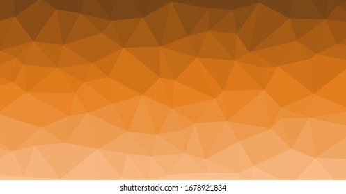 Low Polygonal Computation Art background illustration