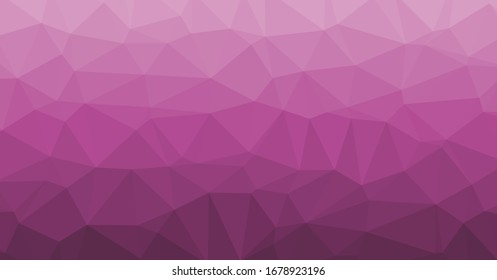 Low Polygonal Computation Art background illustration