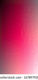 Low Polygonal Computation Art background illustration