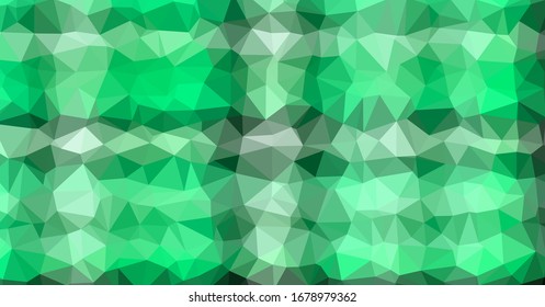 Low Polygonal Computation Art background illustration