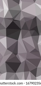 Low Polygonal Computation Art background illustration