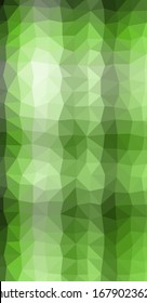 Low Polygonal Computation Art background illustration