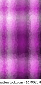 Low Polygonal Computation Art background illustration
