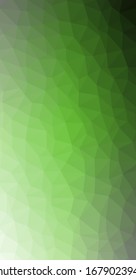 Low Polygonal Computation Art background illustration