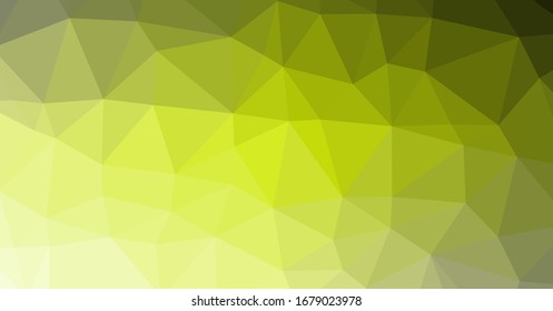 Low Polygonal Computation Art background illustration