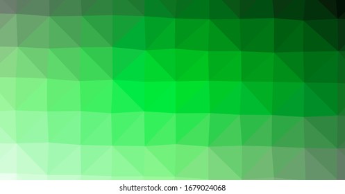 Low Polygonal Computation Art background illustration