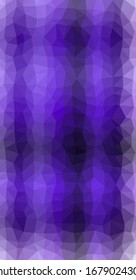 Low Polygonal Computation Art background illustration