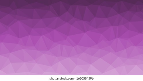 Low Polygonal Computation Art background illustration