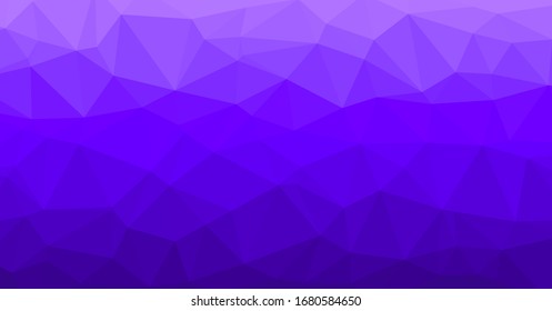 Low Polygonal Computation Art background illustration