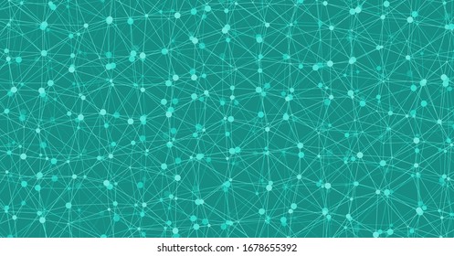 Low Polygonal Mesh computation Art background illustration