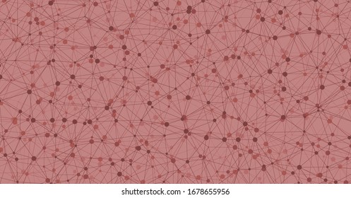 Low Polygonal Mesh computation Art background illustration