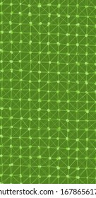 Low Polygonal Mesh computation Art background illustration