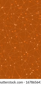 Low Polygonal Mesh computation Art background illustration