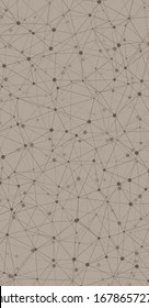 Low Polygonal Mesh computation Art background illustration