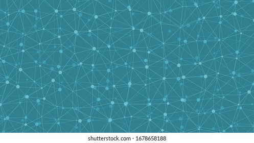 Low Polygonal Mesh computation Art background illustration