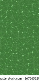Low Polygonal Mesh computation Art background illustration
