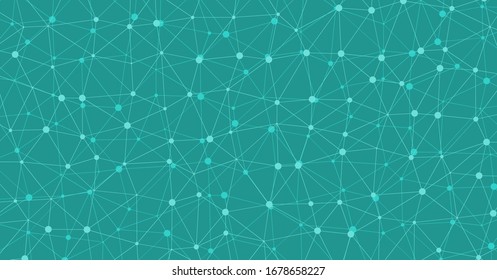 Low Polygonal Mesh computation Art background illustration